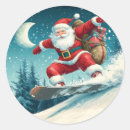 Search for delivering stickers Santa