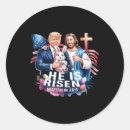Search for jesus is risen stickers Lets go brandon