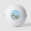 Search for penguin golf balls Snow