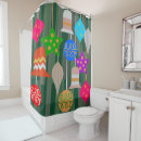 Search for christmas tree shower curtains Red