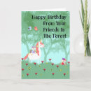 Search for forest friends birthday cards Girl