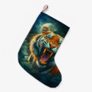 Recherche de tigre chaussette de noël Jungle