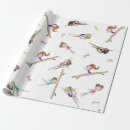 Search for girls gymnastics wrapping paper Balance beam