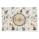 Search for woodland animals pillowcases Boy