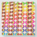 Search for psychedelic coasters Artistic