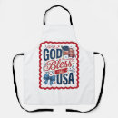 Search for god bless the usa aprons Americanflagshirt