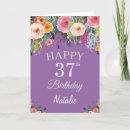 Search for 37th birthday cards Thirty seventh birthday