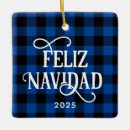 Search for feliz navidad ornaments Blue