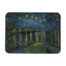 Recherche de peintures célèbres magnets Nuit étoilée
