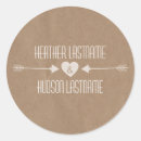 Search for arrow wedding stickers Heart