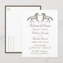 Recherche de cheval de cowboy cartes postales Pour elle