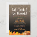 Search for confetti seasonal invitations Pumpkin