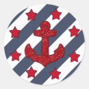 Search for round glossy stickers Navy