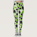 Search for green black neon leggings White