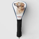 Search for pet golf head covers Golden retriever