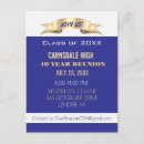 Search for 10 year school reunion cards invites 10th class reunion