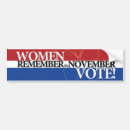 Search for women bumper stickers Election