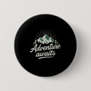 Search for adventure awaits buttons Hiking