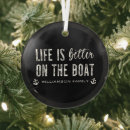 Search for lake house ornaments Boat