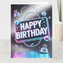 Search for futuristic cards Neon