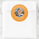 Search for orange thank you stickers Birthday