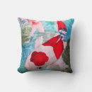 Search for japanese koi fish pillows Watercolor