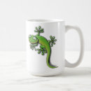 Search for green lizard mugs Cartoon