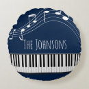 Recherche de musique piano coussins Blanc
