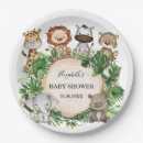 Search for watercolor paper plates Boy baby shower