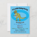 Recherche de tyrannosaurus rex anniversaire invitations Trex