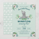 Search for mint green birthday invitations Watercolor floral