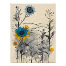 Search for plant drawing posters Flower