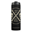Search for skull and crossbones travel mugs Typography