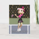 Recherche de coach thank you cards Tennis