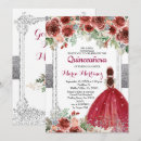 Search for quinceanera red silver Floral