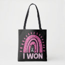Search for winners tote bags Pink