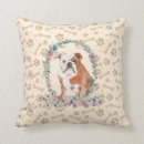 Search for english bulldog pillows Dog lover