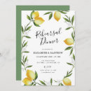 Search for foliage rehearsal dinner invitations Modern