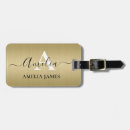 Search for aluminum luggage tags Gold