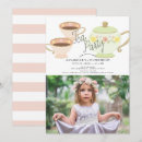Recherche de tea pot invitations Élégant