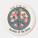 Recherche de liberté magnets Rouge