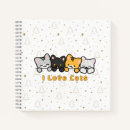 Search for cute kawaii cat notebooks Cats