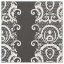 Search for vintage lace fabric Black