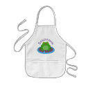 Search for cute frog aprons Green