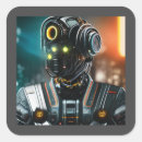 Recherche de science fiction autocollants Robotique
