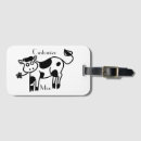 Search for cow luggage tags Holstein