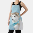 Search for siberian husky aprons Dog