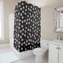 Search for dog shower curtains Animal paws