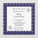 Search for navy blue christmas invitations Silver