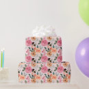 Search for pink and orange wrapping paper Girly